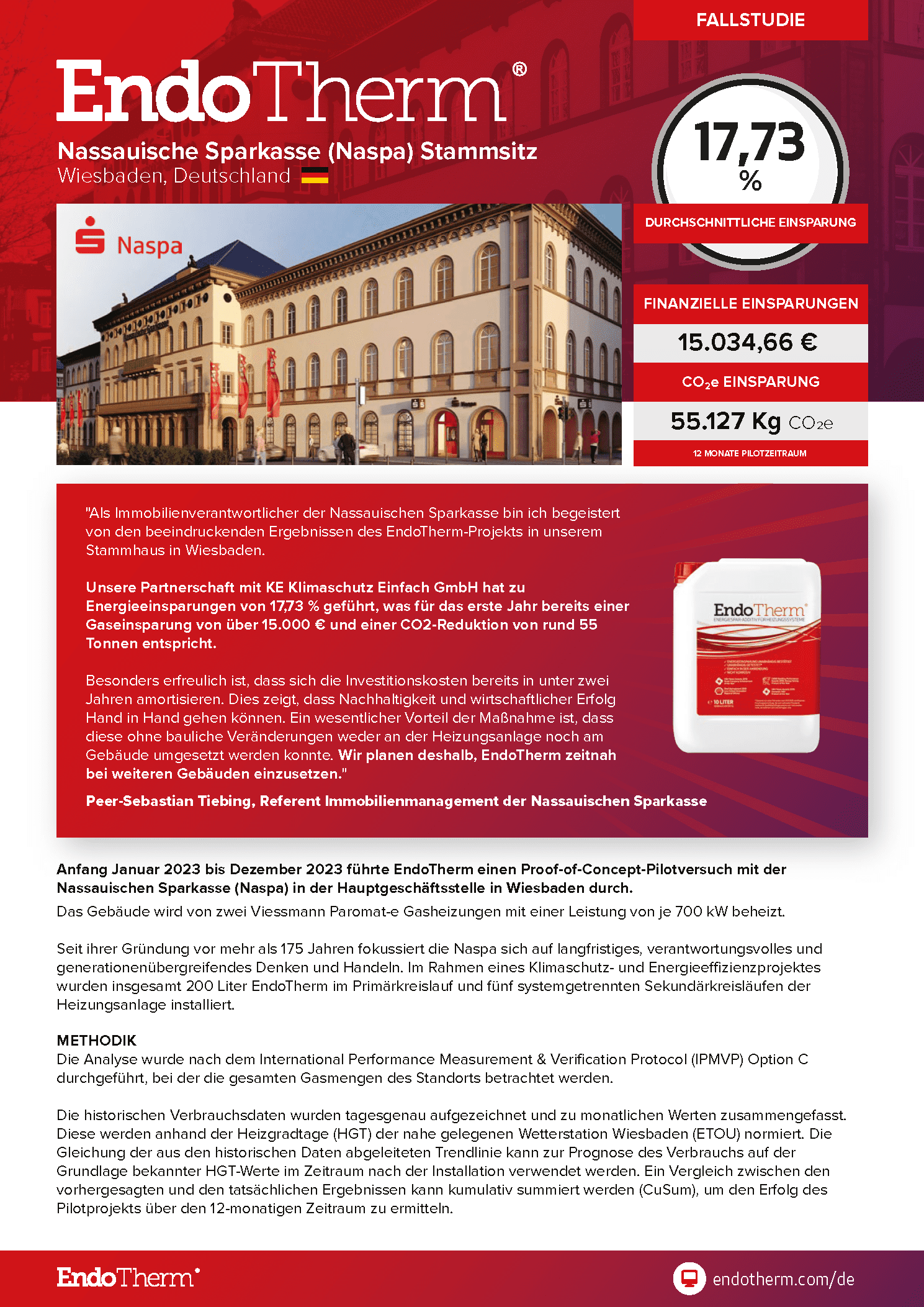 EndoTherm-Fallstudie Nassauische Sparkasse (Auszug)