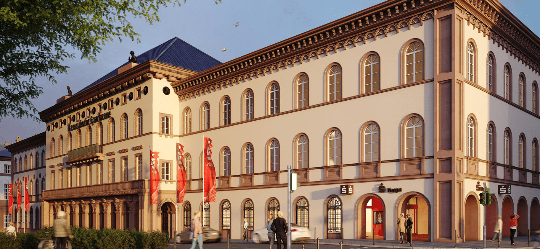 Nassauische Sparkasse Stammsitz Wiesbaden